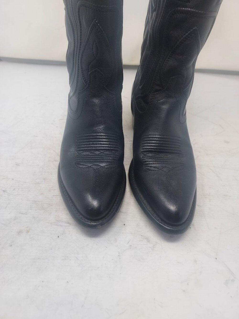 TECOVAS WOMENS THE CARTWRIGHT BLACK COWBOY BOOT - Picture 6 of 10